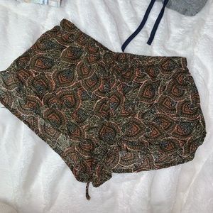 designed flowy shorts